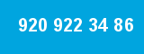 920 922 34 86
